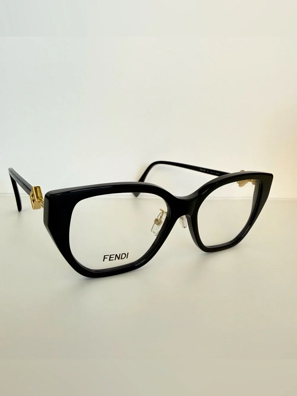 NEW!!! Fendi women black eyeglasses FE50100F 001   Authentic Retail 460$